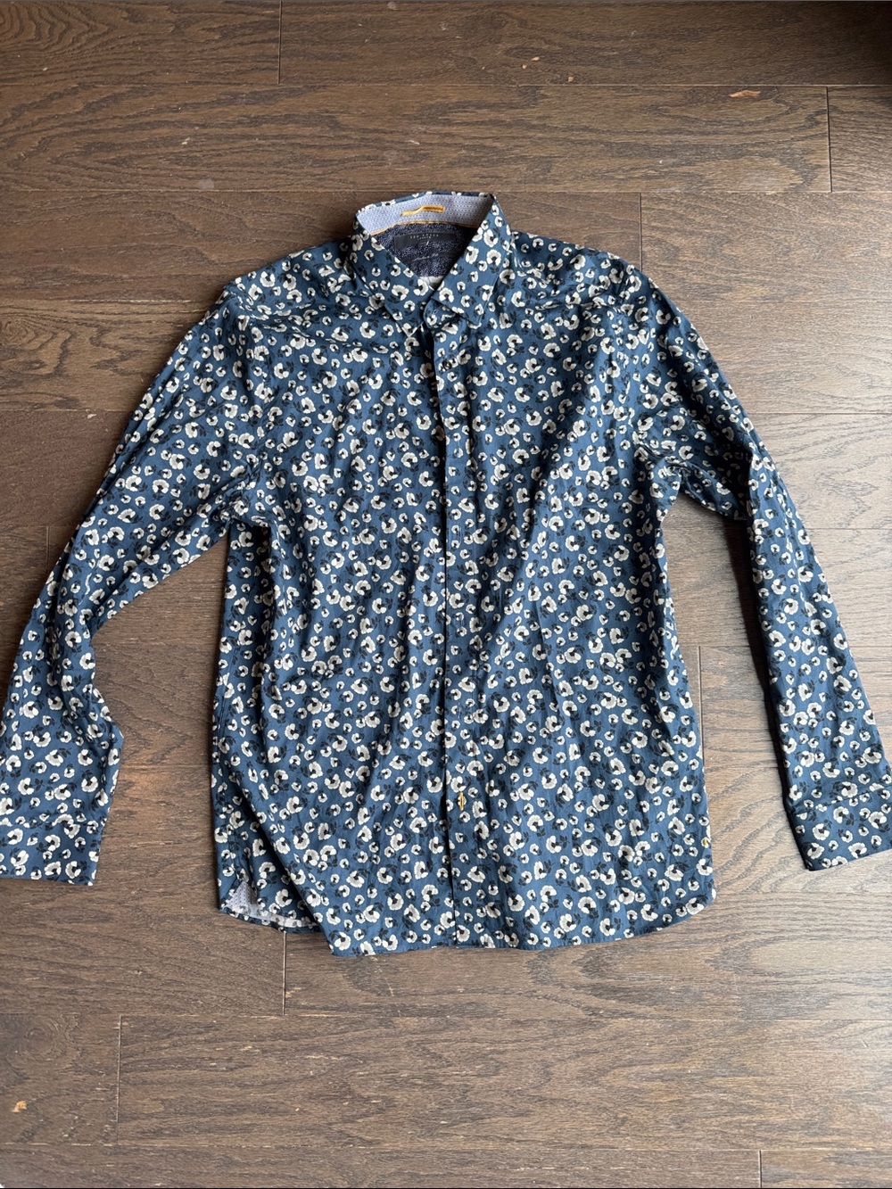 Ted Baker Floral Print Button-Up Shirt